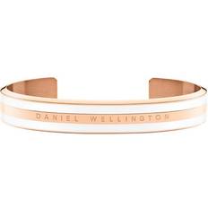Daniel Wellington Classic Satin Bracelet - White/Rose Gold