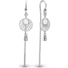 Øreringe kæde i sølv Christina Sunset Earrings - Silver