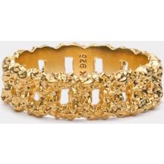 IX Studios Crunchy Curb Ring - Gold