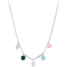 Agat Smykker Pernille Corydon Harmony Necklace - Silver/Multicolour