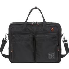 Silver Portföljer Mandarina Duck Warrior Briefcase 15" - Black