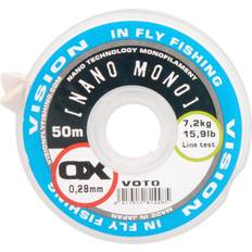 Vision Fiskelinor Vision Nano Mono Tafsmaterial 6X 0,13