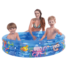 3-ring pool med havdyr 140 liter