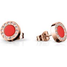 Bering Ladies Rose Earrings