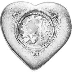 Sort Øreringe Christina Christina collect Element Enamel Heart i