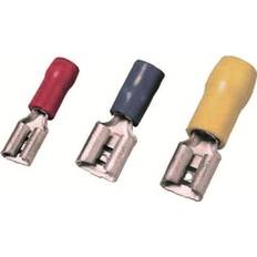 Intercable 100 stykker flad stikkontakt 1,5-2,5qmm 6,3x0,8 ICIQ268FH 561195 (180895)