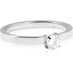 Blomdahl Ringar Blomdahl Tiffany ZC Ring - Silver/Transparent