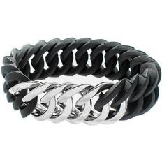 "Armband TheRubz 100174 Silikon Rostfritt stål Silvrig Stål/Silikon"