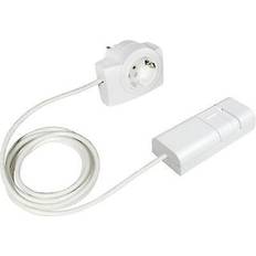 Ehmann 2160c0709 Sladdimmer Passar: LED-lampa, Lågenergilampa, Halogenlampa, Glödlampa Vit