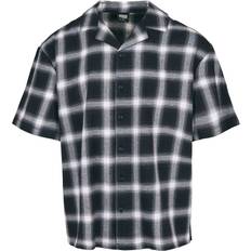Urban Classics Loose Checked Resort Shirt Kortärmad tröja Herr