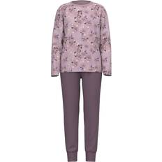 Name It Pyjamas Noos NkfNightset Mauve Shadows 11-12 (146-152) Pyjamas 2-delad