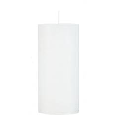 Cozy living rustic lys Cozy Living Bloklys Rustic White 7x15cm 60h Stearinlys