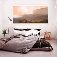 Bruna Tavlor Arkiio End of Infinity (1 Part) Brown Wide 120x60 Tavla