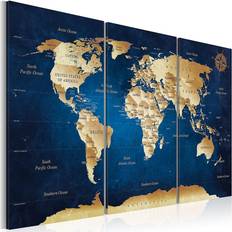 90.0 cm Tavlor Arkiio The Dark Blue Depths 90x60 Tavla