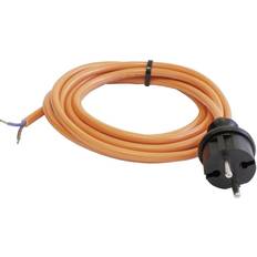 Câble de connexion Câbles Électriques Anschlussleitung 230V 16A orange 3m H07BQ-F 2x1,5 IP44