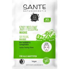 SANTE Maschere Viso SANTE Maschera Soft Peeling Bio con Olio Jojobae e Pietra Lavica - 8 g