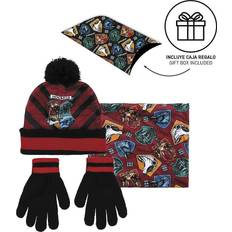 Barn mössa och vantar Barnkläder Harry Potter Hogwarts Barn winter set snood hat Vantar