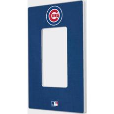 Strategic Printing Chicago Cubs Solid Single Rocker Light Switch Plate