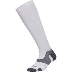 2XU Vectr Light Cushion Socks - White/Grey