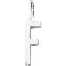 Design Letters Letter 10mm For Initial Necklace A-Z - Silver