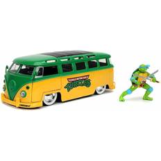 Turtles Legesæt Jada Ninja Turtles VW 1962 Van & Leonardo Figur