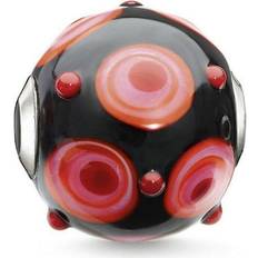 Thomas Sabo Karma Bead - Rot/Schwarz/Pink/Orange