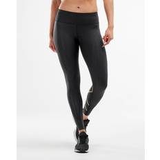 Femme - Or Collants 2XU CrossTrBond Mid-Rise Comp Black/Gold Female