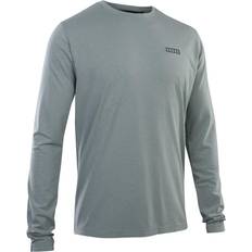 Baumwolle - Herren Basisschicht ION Logo Dr Long Sleeve Enduro Jersey