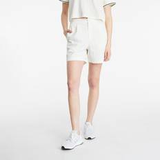 Adidas luxe tennis adidas Originals Højtaljede, formsyede shorts med 'Tennis Luxe'-logo råhvid Råhvid