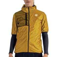 Gold - Trainingsbekleidung Jacken Sportful Supergiara W Puffy Short Sleeve - Beetle