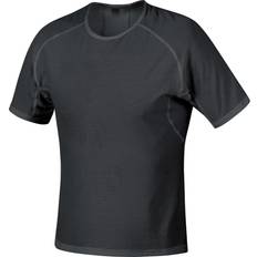 Weiß Basisschicht-Oberteile Gore Wear Short Sleeve Base Layer