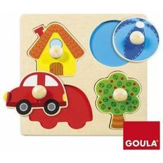 Rompecabezas con Pomo Goula Diset Wood Puzzle