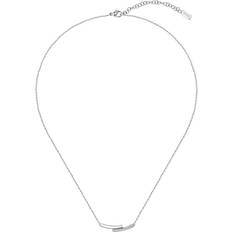 HUGO BOSS Women Necklaces HUGO BOSS Saya Necklace - Silver/Transparent