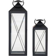 House Nordic Casa Sort Lanterne 70cm 2stk
