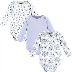 Hudson Baby 5-Pack Toile Long Sleeve Bodysuits