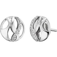 Paradise Earrings - Silver/Transparent