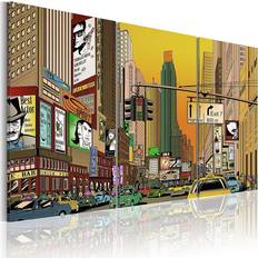 Artgeist Cartoon Nyc 120x80 sp. z o. o Tavla