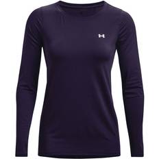 Dam - Silver Underställ Under Armour Heatgear Long Sleeve T-shirt