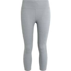 Nike Women's Fixed Mid Waist Short Running Leggings - Smoke Grey/Heather