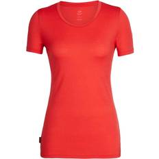 Icebreaker Women's Merino Tech Lite Low Crew T-shirt - Ember