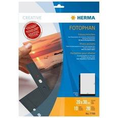 Schwarz Scrapbooking Herma Fotophan Ärm x 10