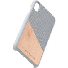 Elements iPhone Xs Max Cover Hel Original Lönn Grå