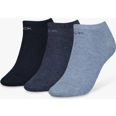 Calvin Klein Chloe Liner Socks 3-pack - Denim Melange