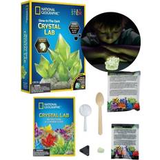 Glow in Dark Crystal experiment odla självlysande kristall