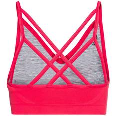 Türkis BHs Odlo Seamless Soft Sport-BH - Paradise Pink/Grey Melange