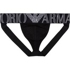 Sort - Tangas Underbukser Emporio Armani Megalogo Jockstrap