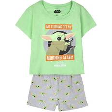 Niño Pijamas Cerda The Mandalorian Pajamas - Light Green