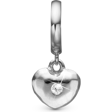 My Heart Charms - Silver/Transparent