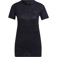 adidas Fast Allover Print Running Tee - Sininen