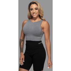 Nahtlos Tanktops Better Bodies Rib Seamless Top - Grey